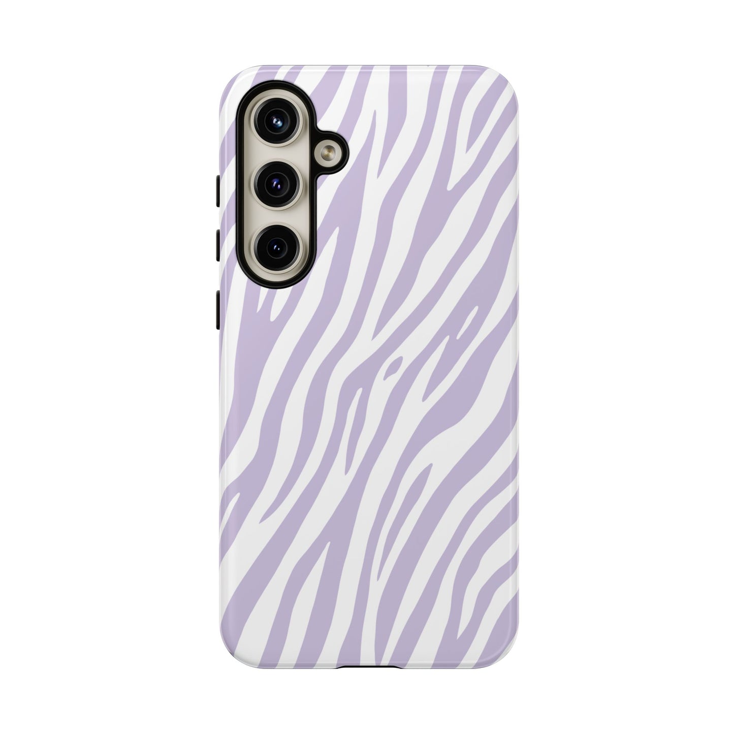 Lavender Tiger Print Phone Case