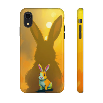 iPhone XR / Glossy Phone Case - Shadow Rabbit Design Phone Case