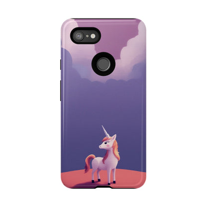 Cute Unicorn & Cloud Design Phone Case