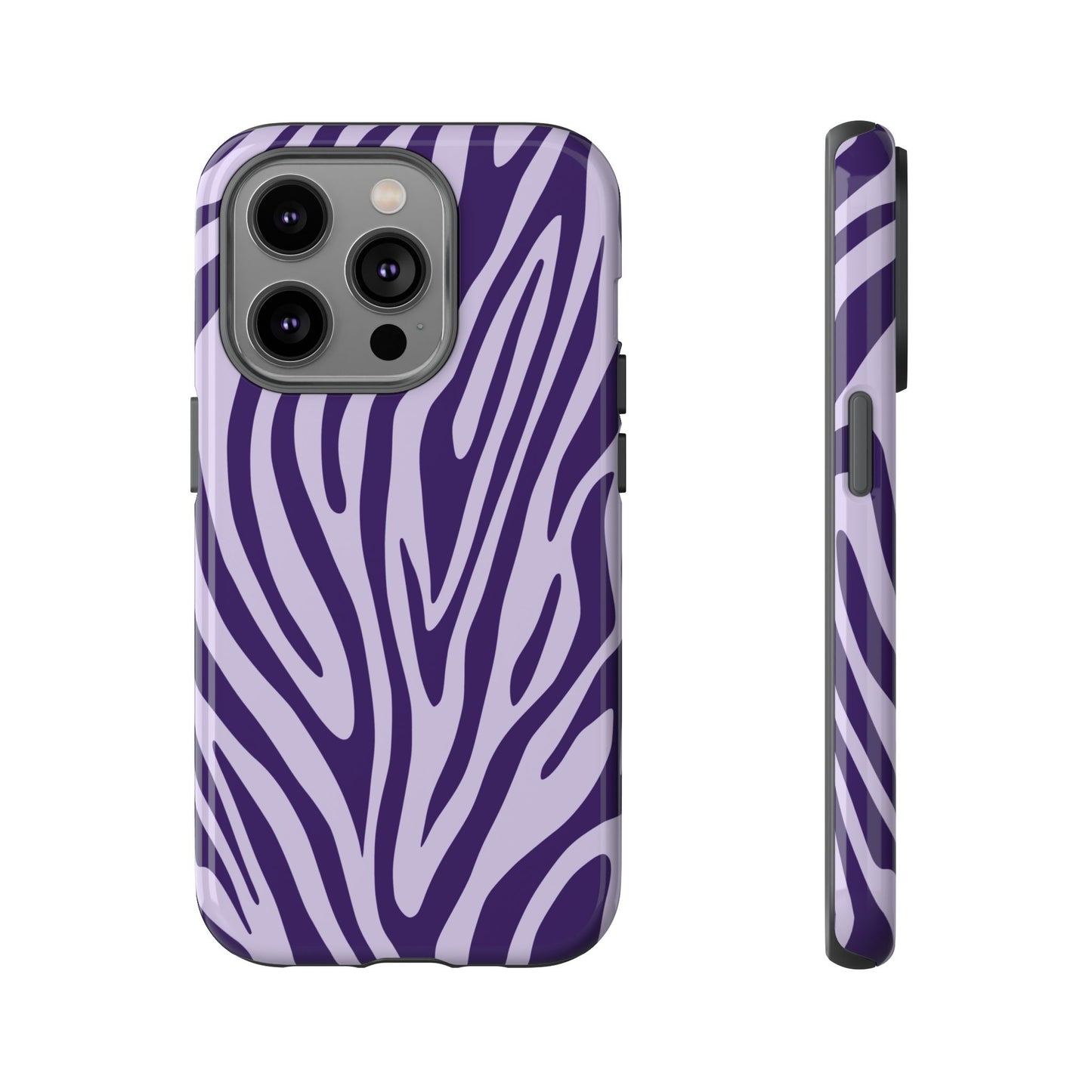Boutique Lavender Tiger Print Phone Case