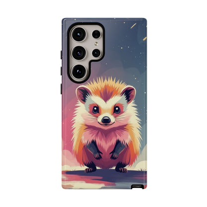 Samsung Galaxy S24 Ultra / Glossy Phone Case - Stylised Hedgehog Design Phone Case