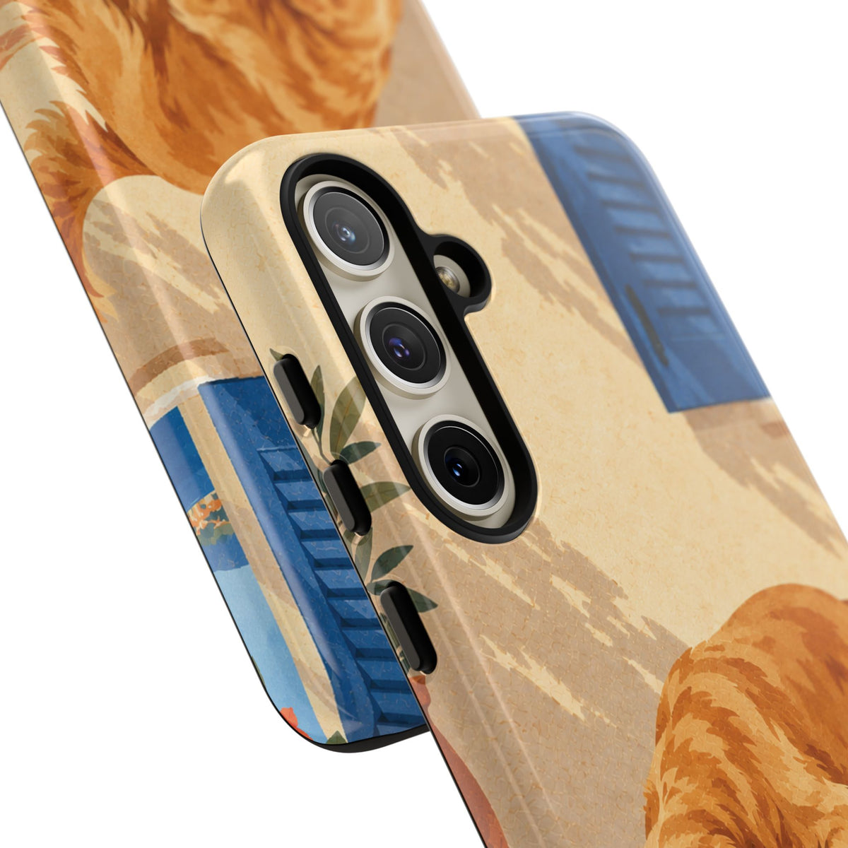 Cocker Spaniel Scent Trail Phone Case - Multicolor Phone Case