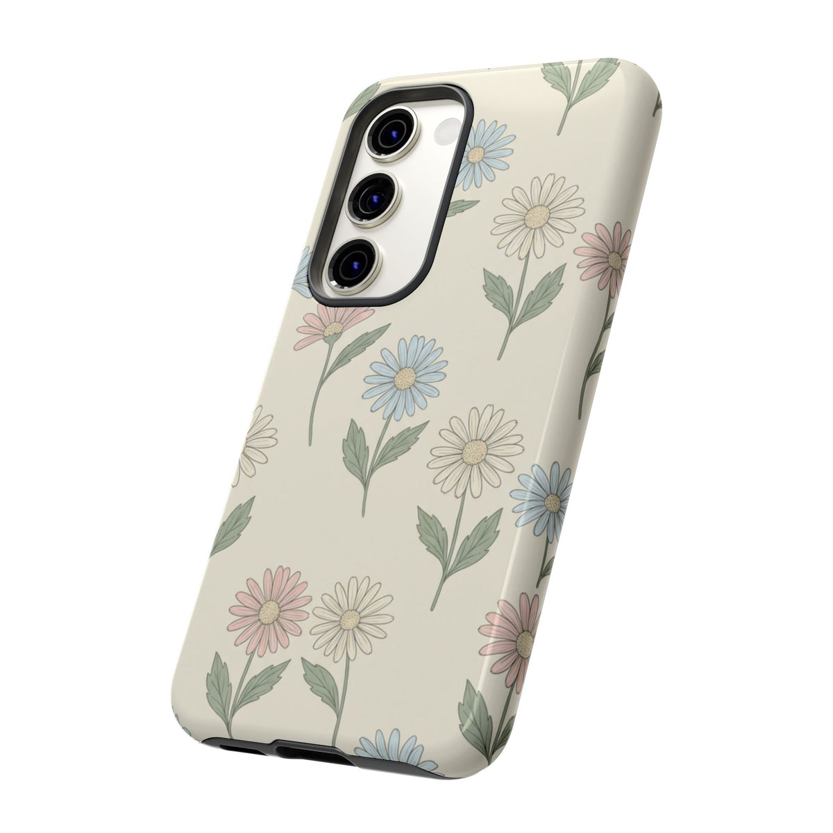 Pretty Pastel Daisy Pattern Phone Case