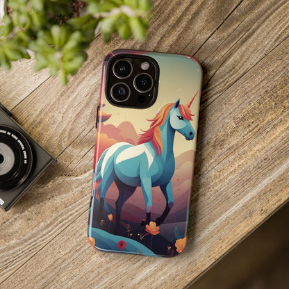 Stylised Unicorn Design Phone Case - Multicolor Phone Case