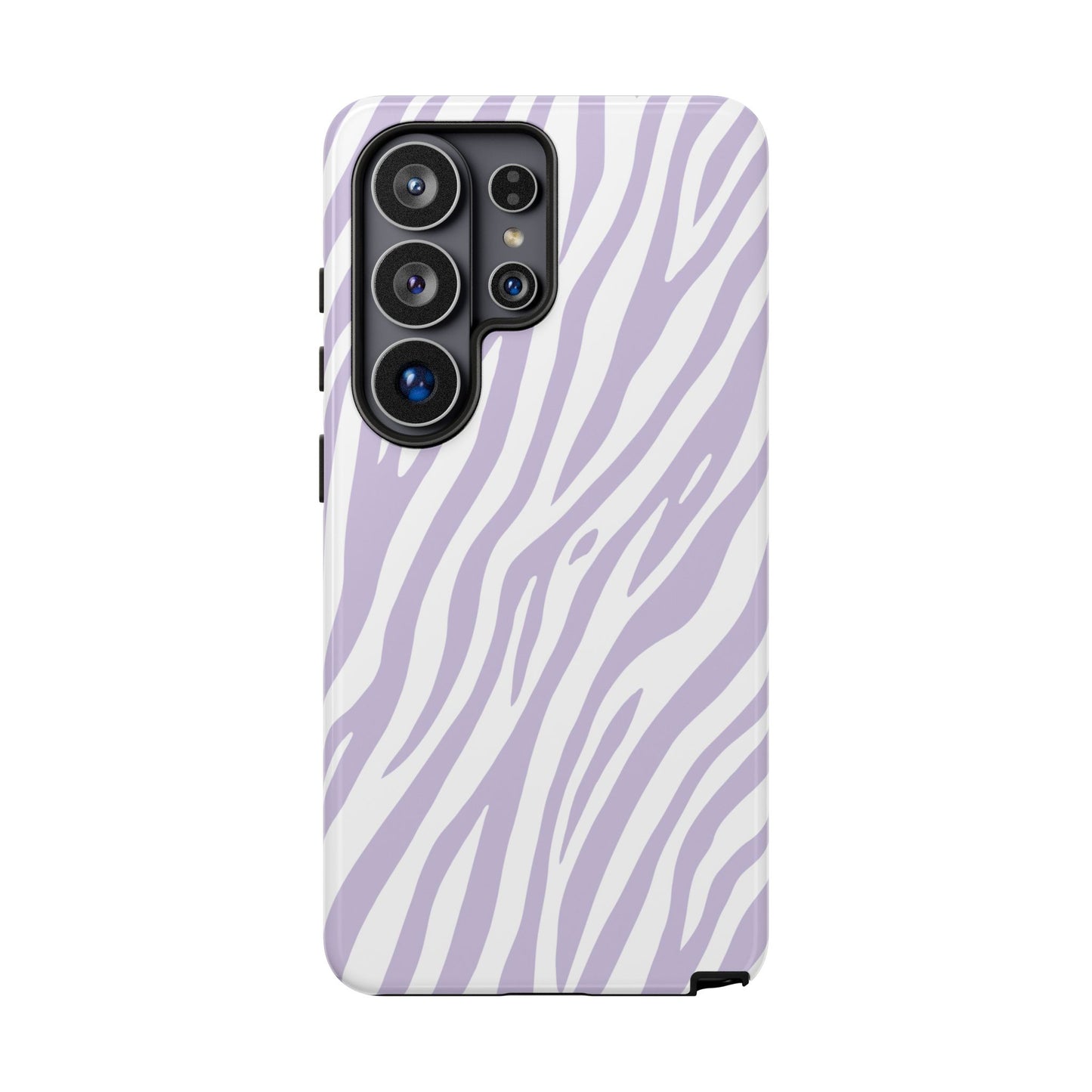 Lavender Tiger Print Phone Case