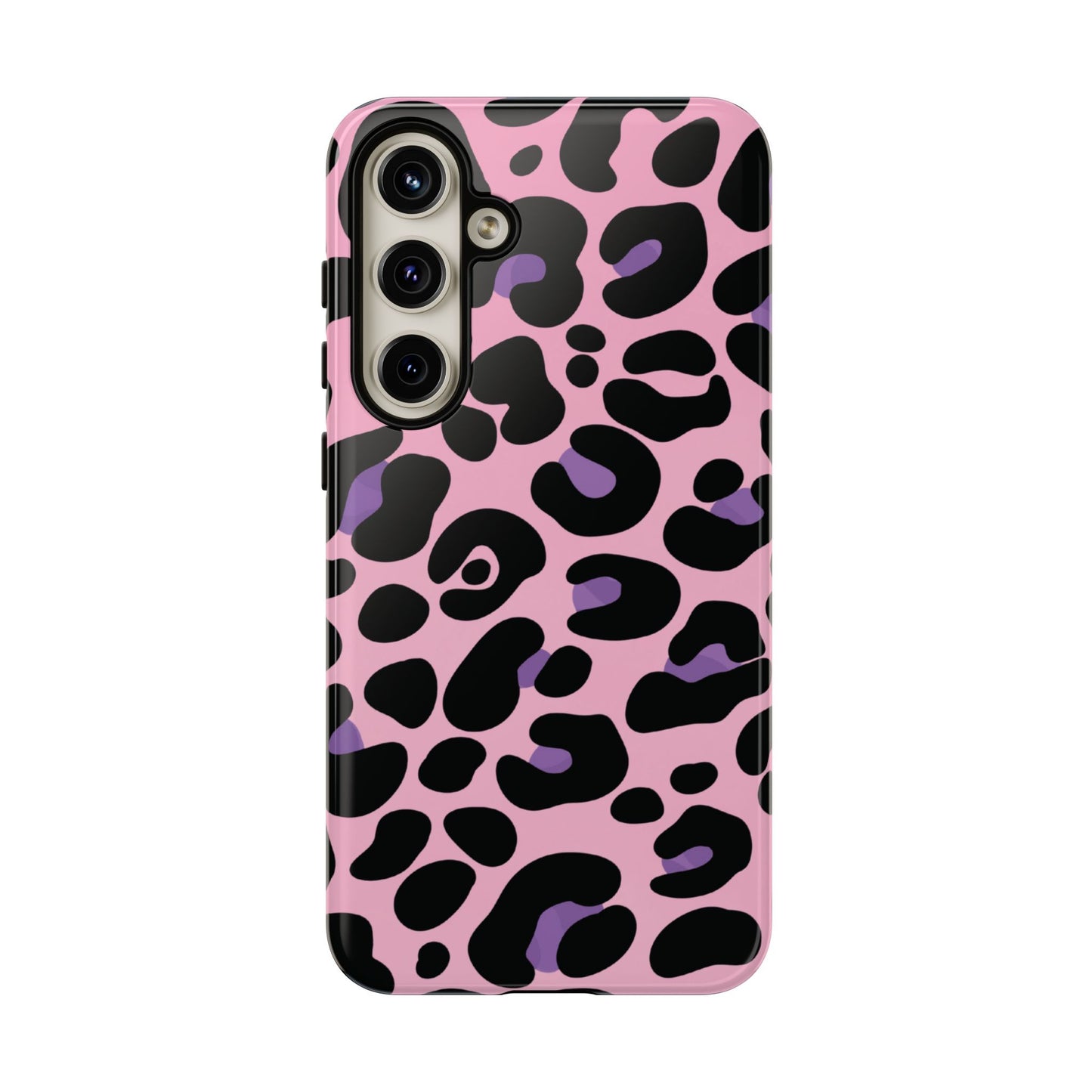 Pretty Pink & Lavender Leopard Print