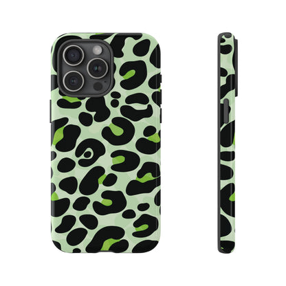 Fresh Mint Leopard Print Phone Case
