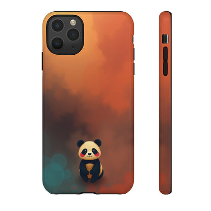 iPhone 11 Pro Max / Glossy Phone Case - Cute Colourful Panda Design Phone Case