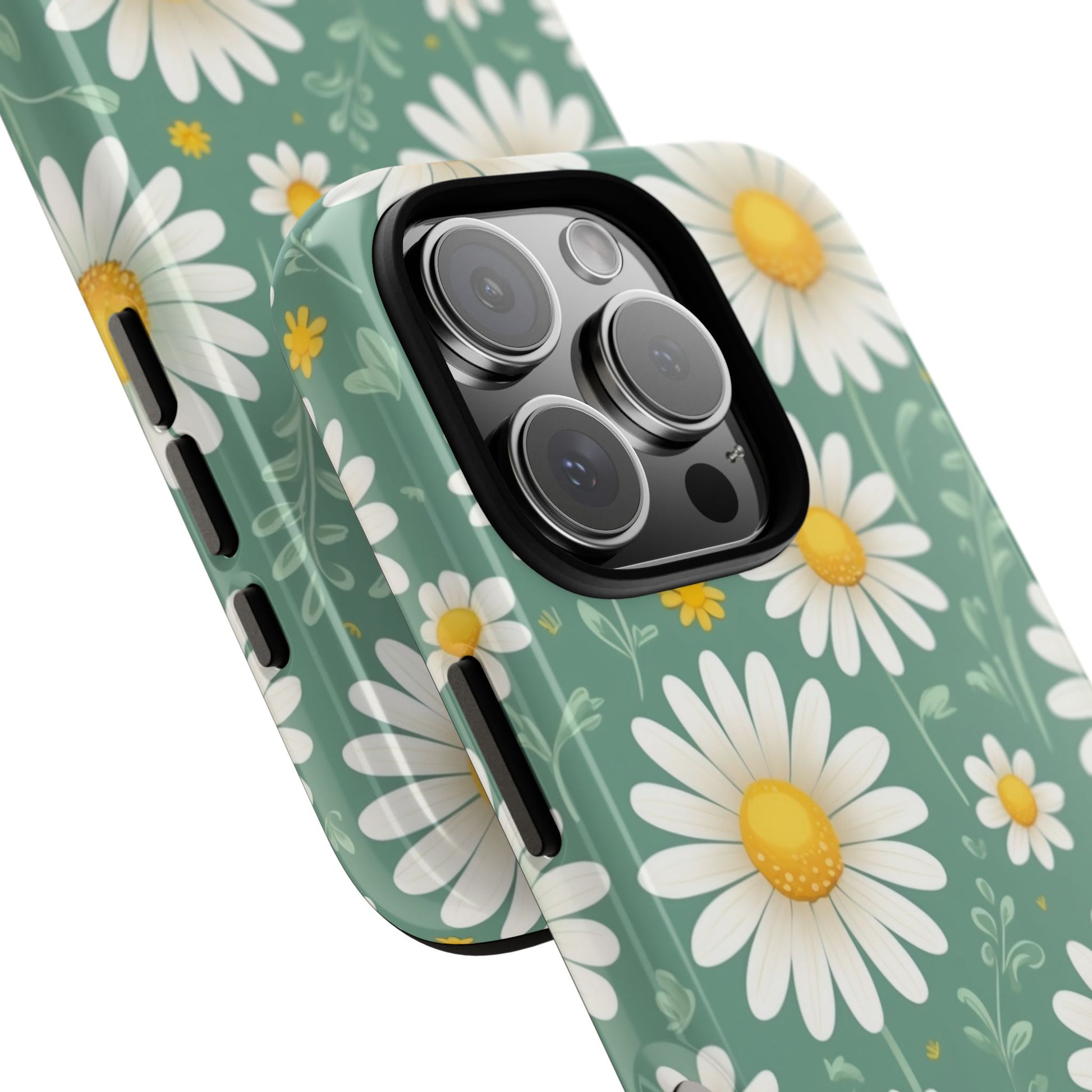 Phone Case - Daisies Floral Pattern 1 Phone Case