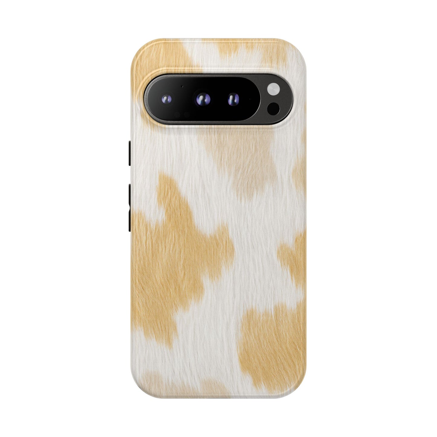 Golden Honey Cow Print Phone Case