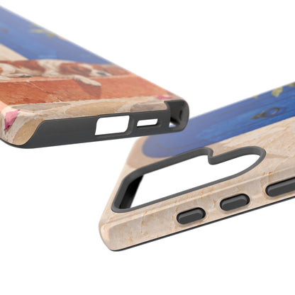 Cavalier King Charles Spaniel Blue Door Siesta Phone Case - Multicolor Phone Case