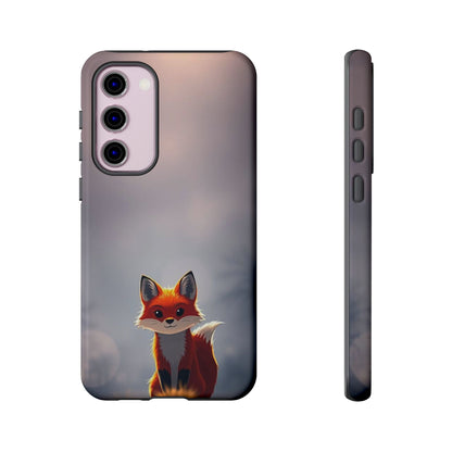 Cute Gothic Fox Design Phone Case - Multicolor Phone Case - Samsung Galaxy S23 Plus / Glossy