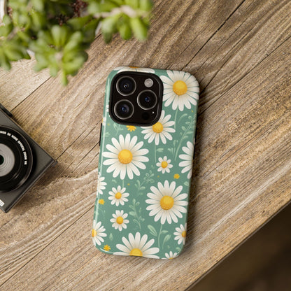 Phone Case - Daisies Floral Pattern 1 Phone Case