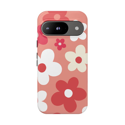 Cute Pink Daisy Pattern #1 Phone Case - Pink Phone Case - Google Pixel 9 / Glossy