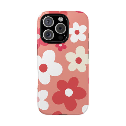 Cute Pink Daisy Pattern #1 Phone Case - Pink Phone Case - iPhone 16 Pro / Glossy