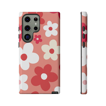 Cute Pink Daisy Pattern #1 Phone Case - Pink Phone Case - Samsung Galaxy S23 Ultra / Glossy