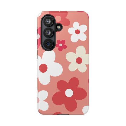 Cute Pink Daisy Pattern #1 Phone Case - Pink Phone Case - Samsung Galaxy S26 / Glossy