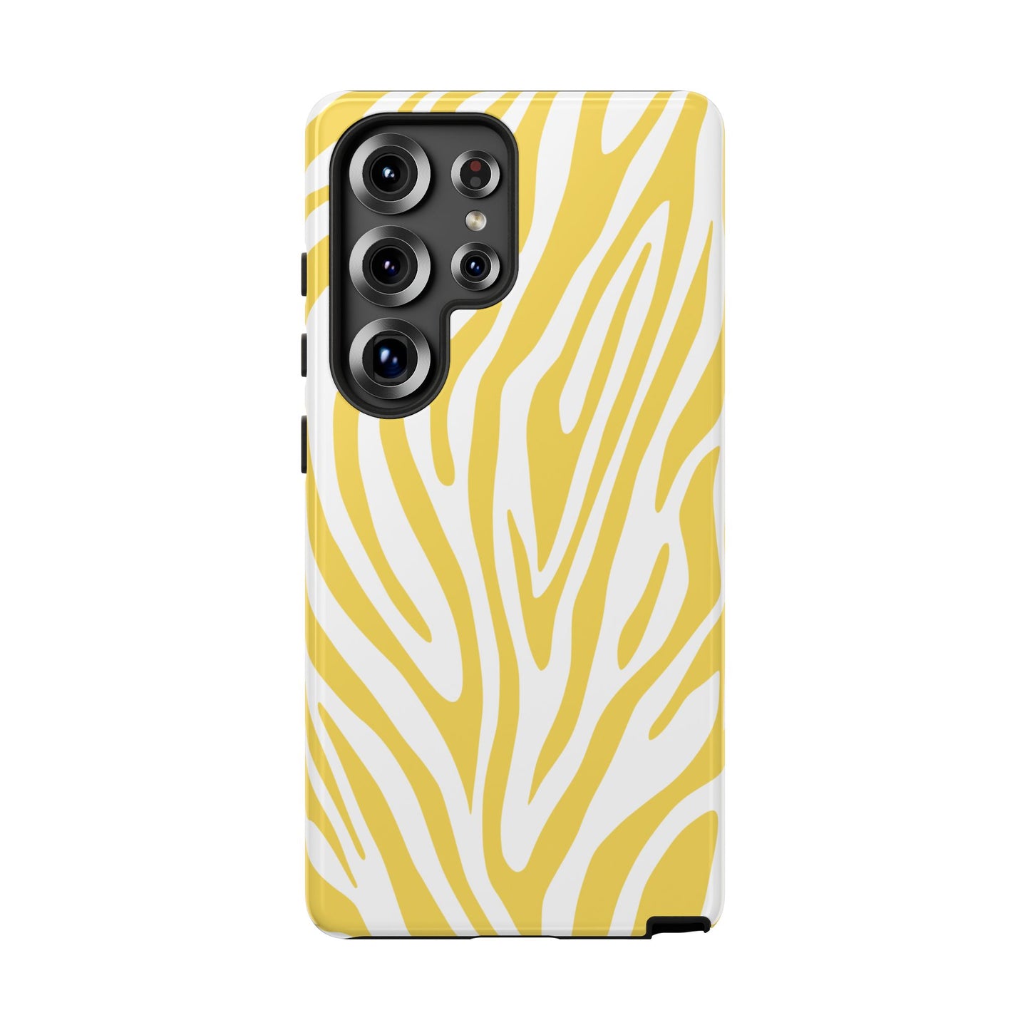 Graphic Yellow Tiger Print Phone Case