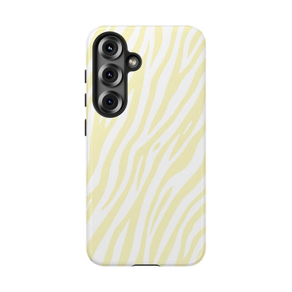 Buttercream Tiger Print Phone Case