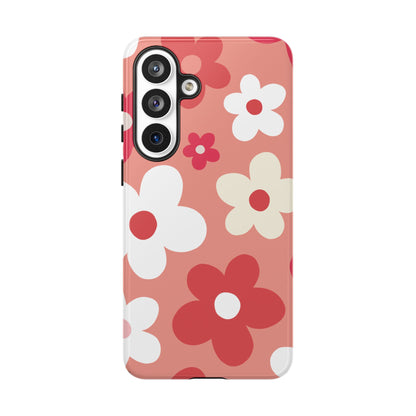 Cute Pink Daisy Pattern #1 Phone Case - Pink Phone Case - Samsung Galaxy S26 Plus / Glossy