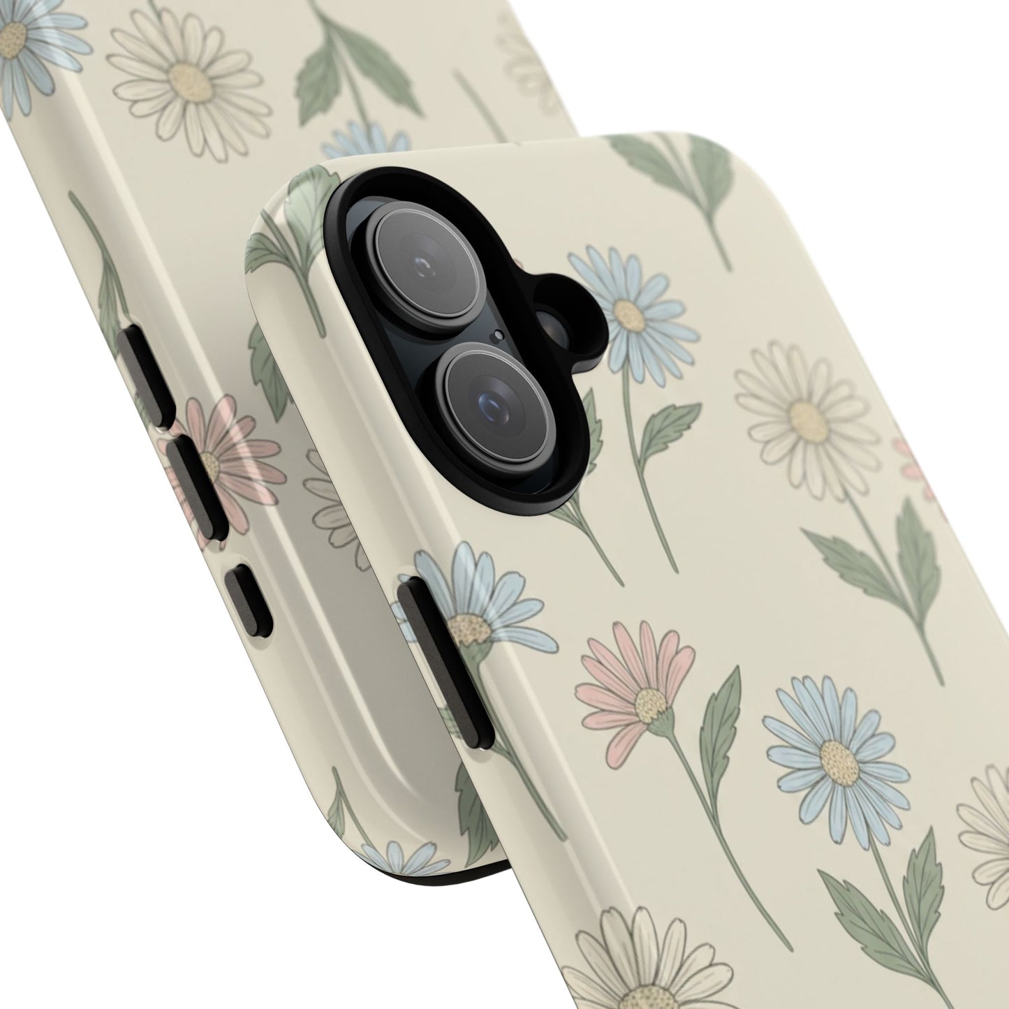 Pretty Pastel Daisy Pattern Phone Case