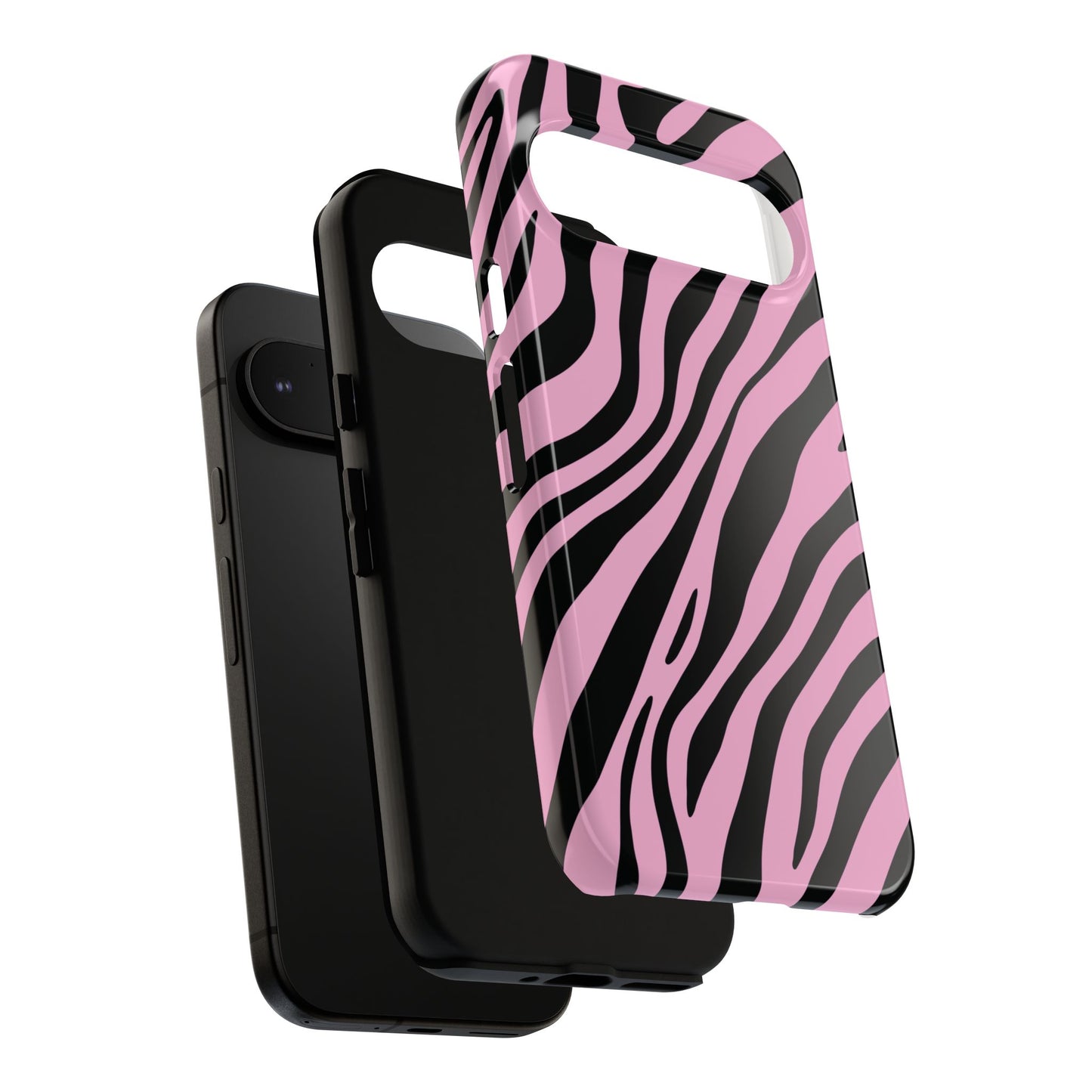 Modern Blush Zebra Print Phone Case