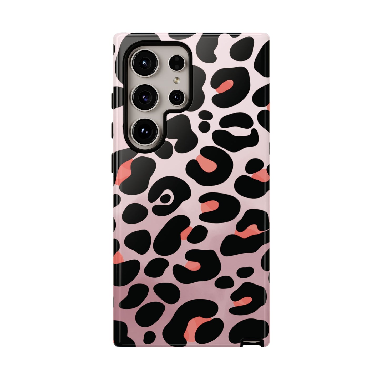 Cute Blush Leopard Print Phone Case