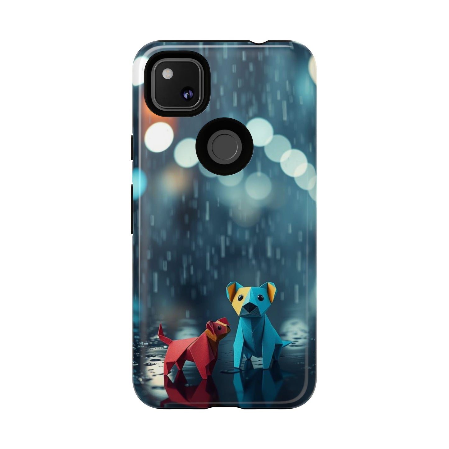 Origami 'Wee Pals' Design Phone Case