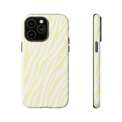 Buttercream Tiger Print Phone Case