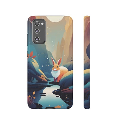 Stylised Rabbit Design Phone Case - Multicolor Phone Case - Samsung Galaxy S20 FE / Glossy