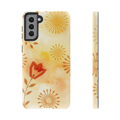 Boho Chic Watercolour Pattern Phone Case - Multicolor Phone Case - Samsung Galaxy S21 Plus / Glossy