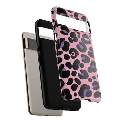 Pretty Pink & Lavender Leopard Print