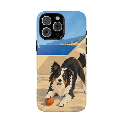 Border Collie One More Throw Phone Case - Multicolor Phone Case - iPhone 16 Pro Max / Glossy