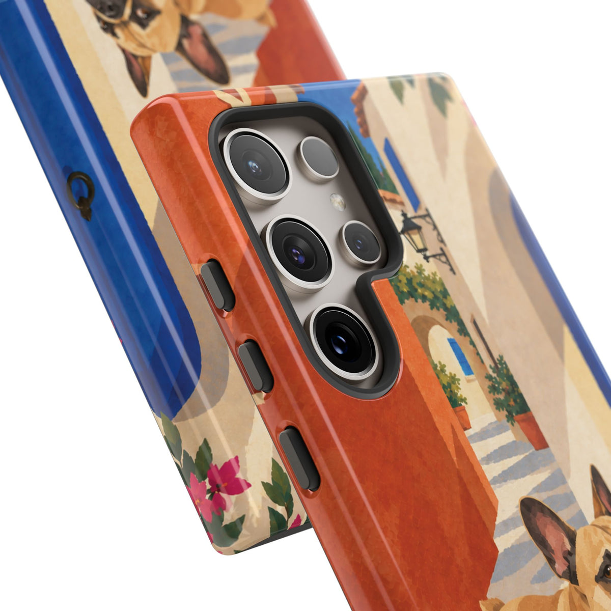 French Bulldog Quiet Lane Phone Case - Multicolor Phone Case