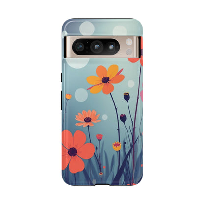 Google Pixel 8 Pro / Glossy Phone Case - Vibrant Wildflowers Design Phone Case