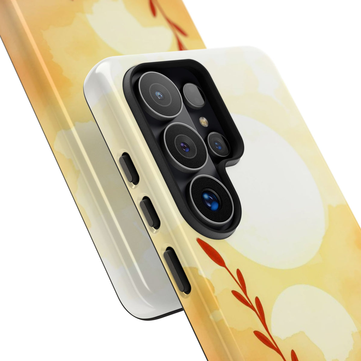 Watercolour Wildflower & Sun Design Phone Case - Multicolor Phone Case