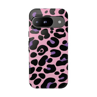 Pretty Pink & Lavender Leopard Print