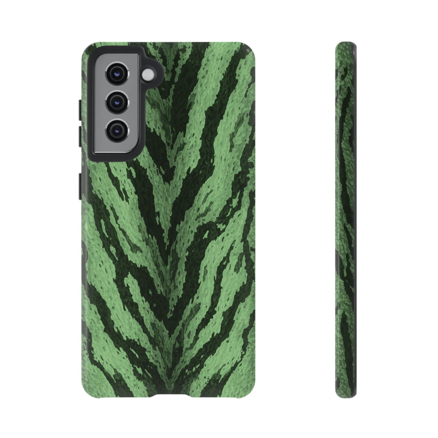 Sage Tiger Print Phone Case
