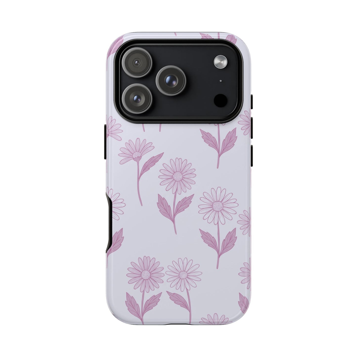 Pretty Lilac Daisy Pattern Phone Case
