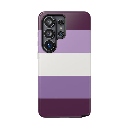 Purple Stripe Pattern Phone Case - Purple Phone Case - Samsung Galaxy S26 Ultra / Glossy