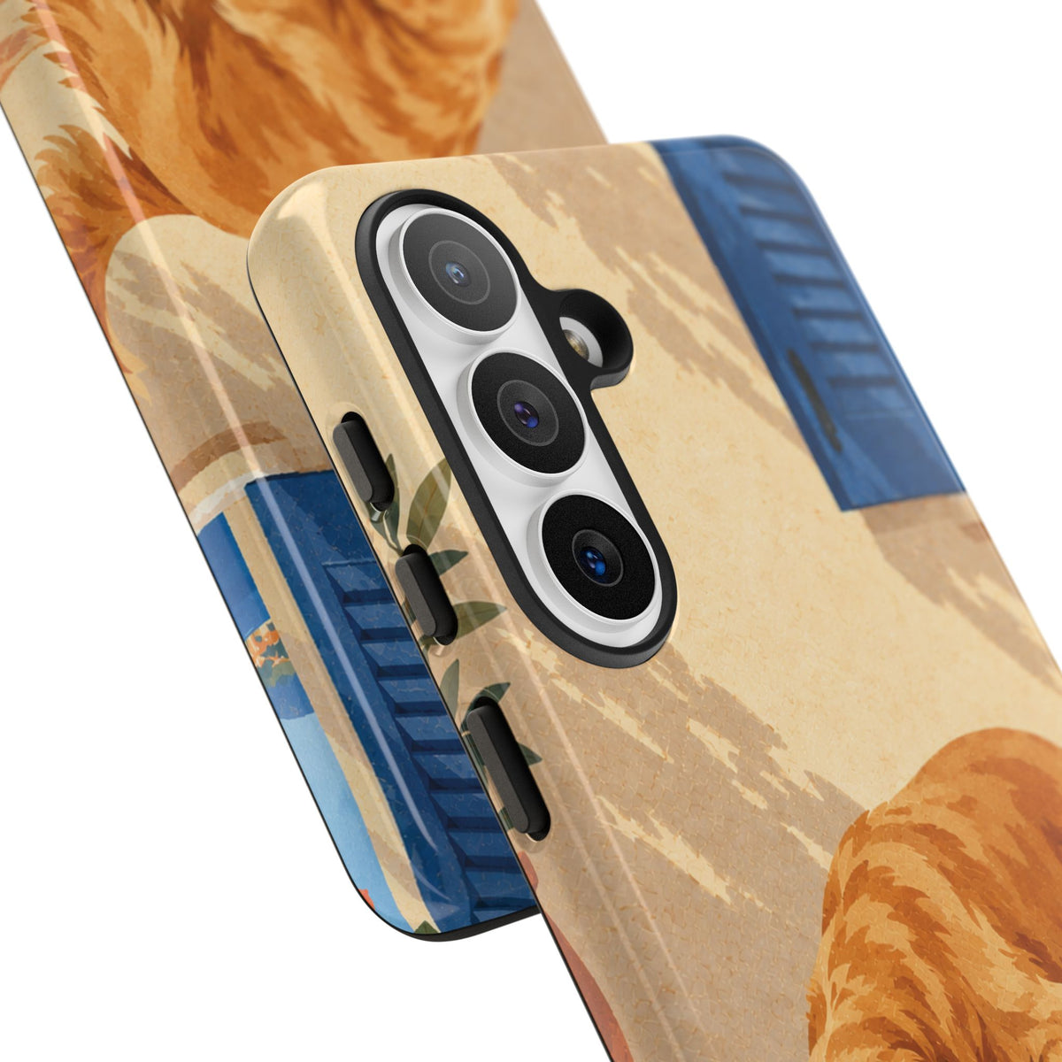 Cocker Spaniel Scent Trail Phone Case - Multicolor Phone Case