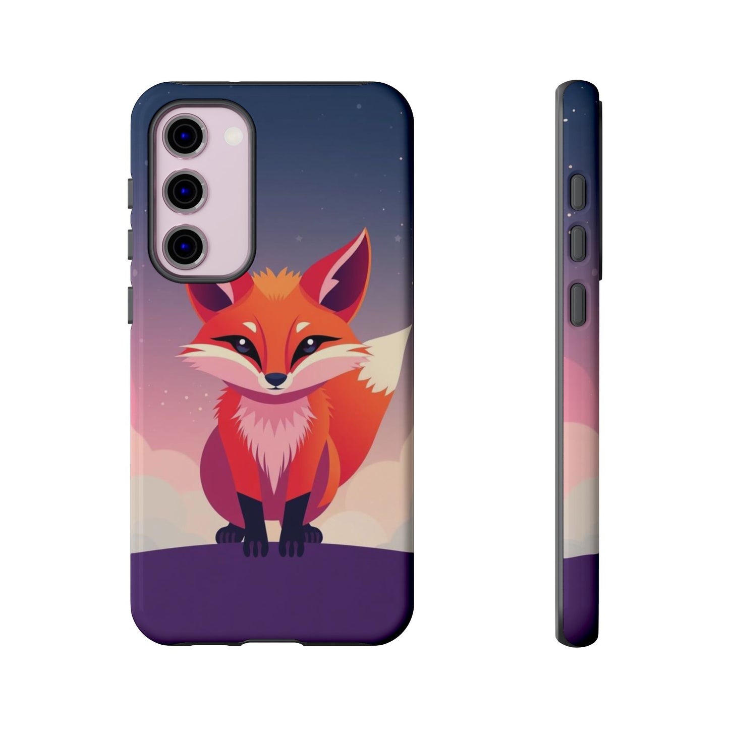 Samsung Galaxy S23 Plus / Glossy Phone Case - Pop Art Fox Design Phone Case
