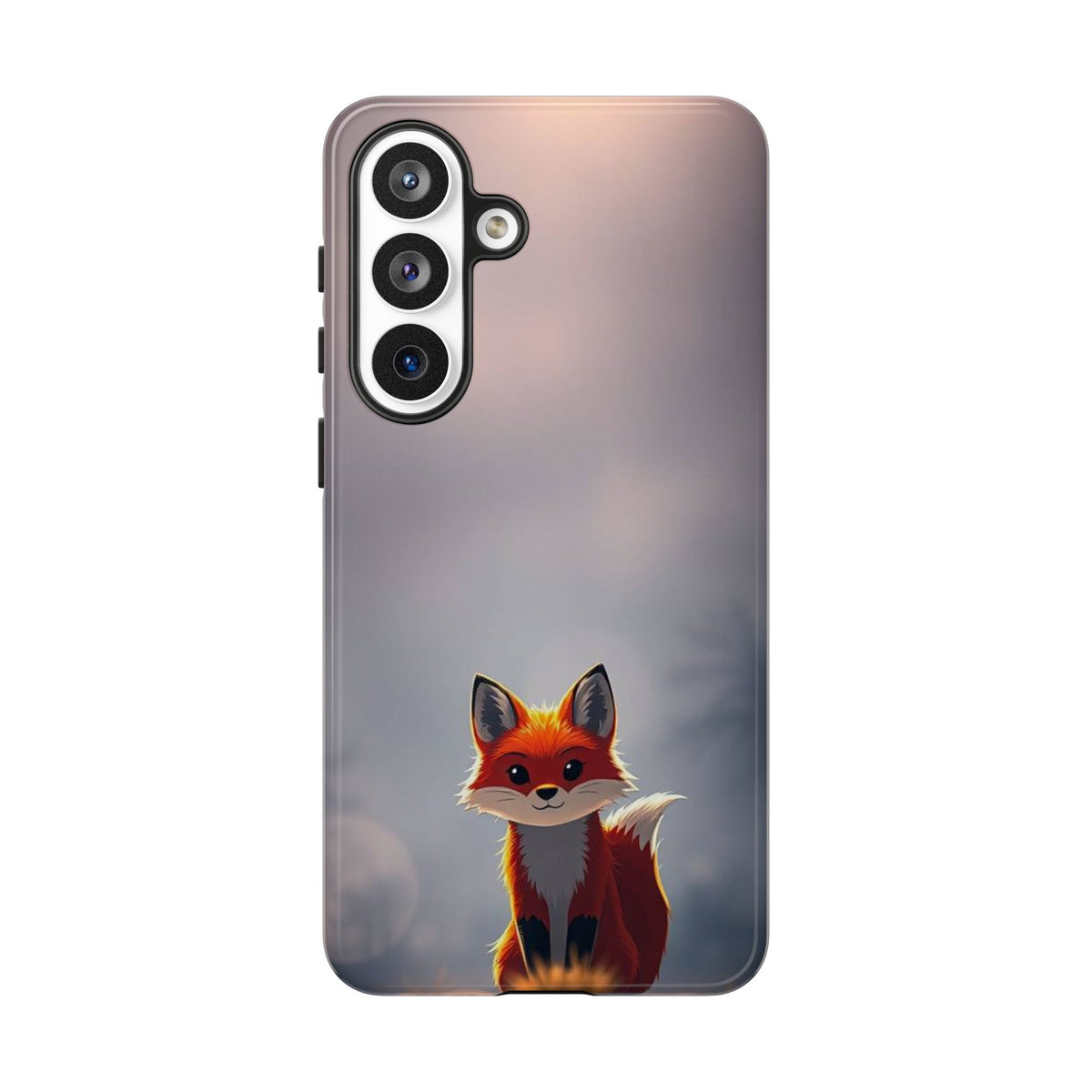 Cute Gothic Fox Design Phone Case - Multicolor Phone Case - Samsung Galaxy S26 Plus / Glossy