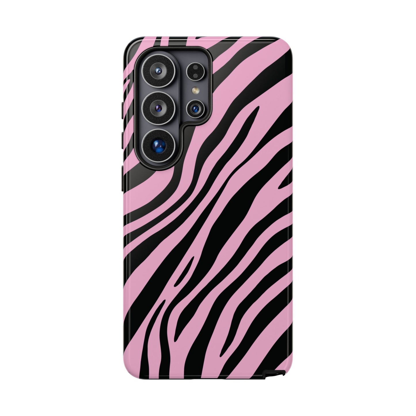 Modern Blush Zebra Print Phone Case