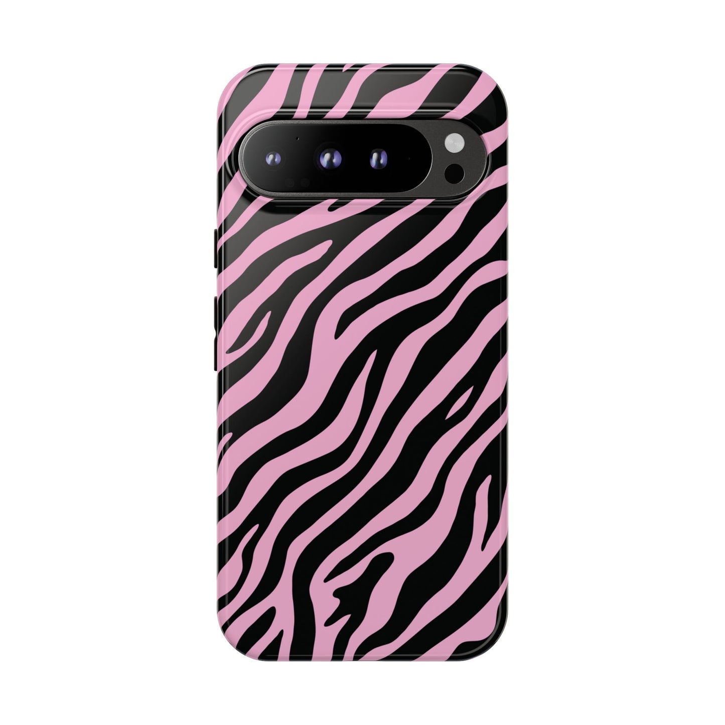 Stylish Blush Zebra Print Phone Case