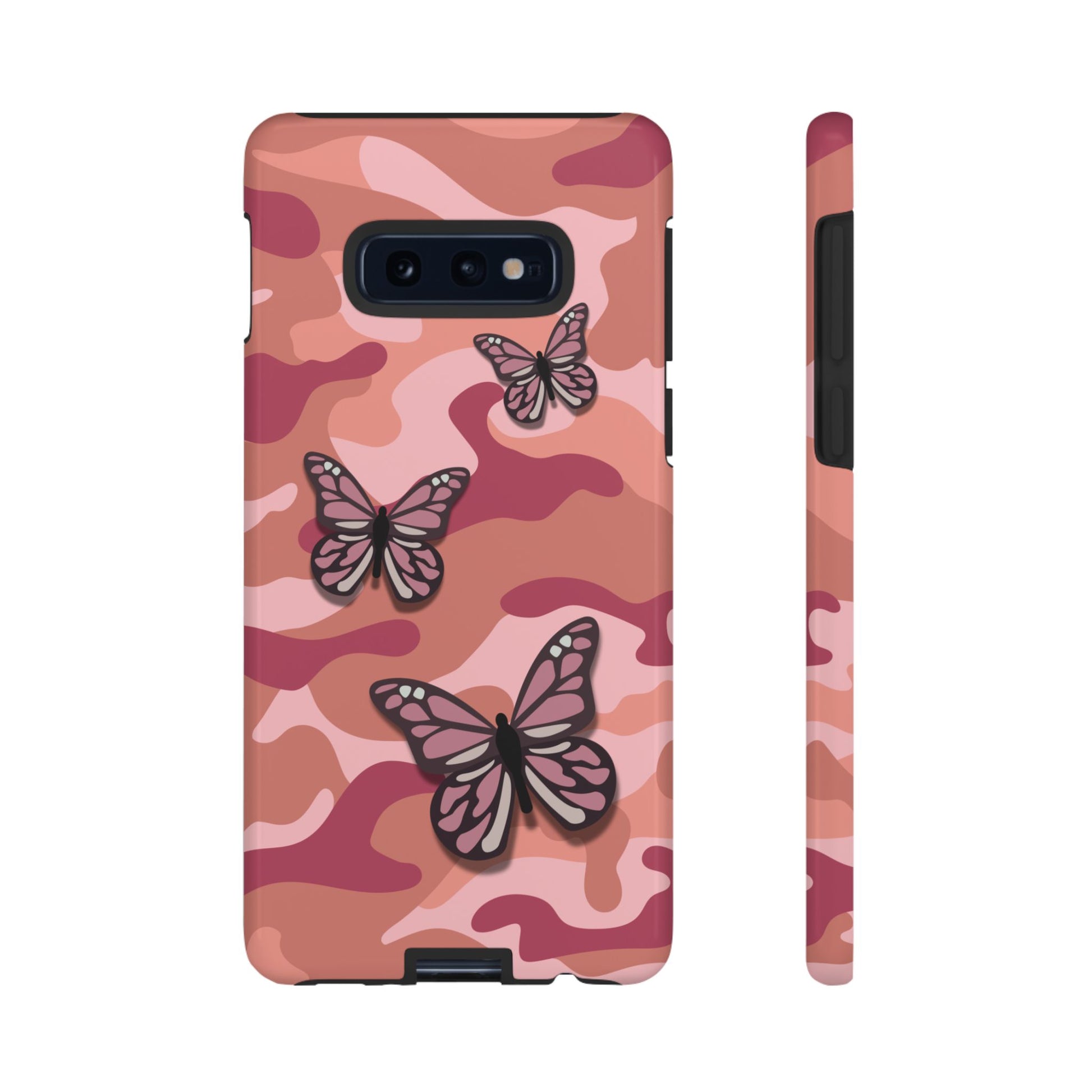 Phone Case - Pink Butterfly Camo Phone Case