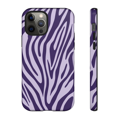 Boutique Lavender Tiger Print Phone Case