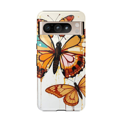 Abstract Butterflies Design Phone Case - Multicolor Phone Case - Google Pixel 8 Pro / Glossy