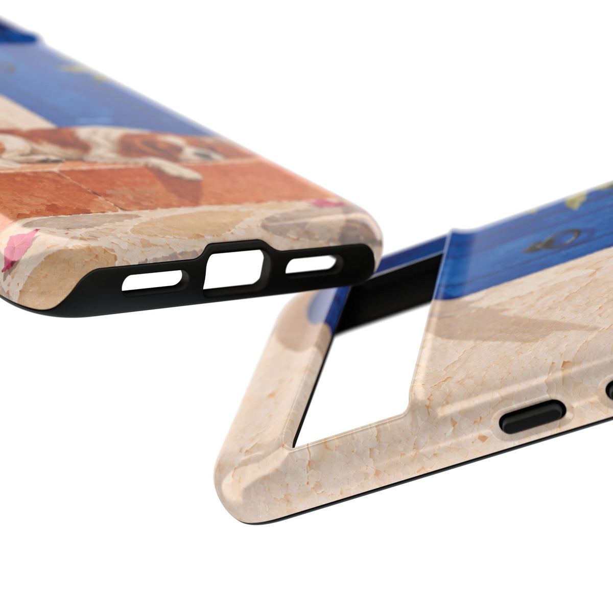 Cavalier King Charles Spaniel Blue Door Siesta Phone Case - Multicolor Phone Case