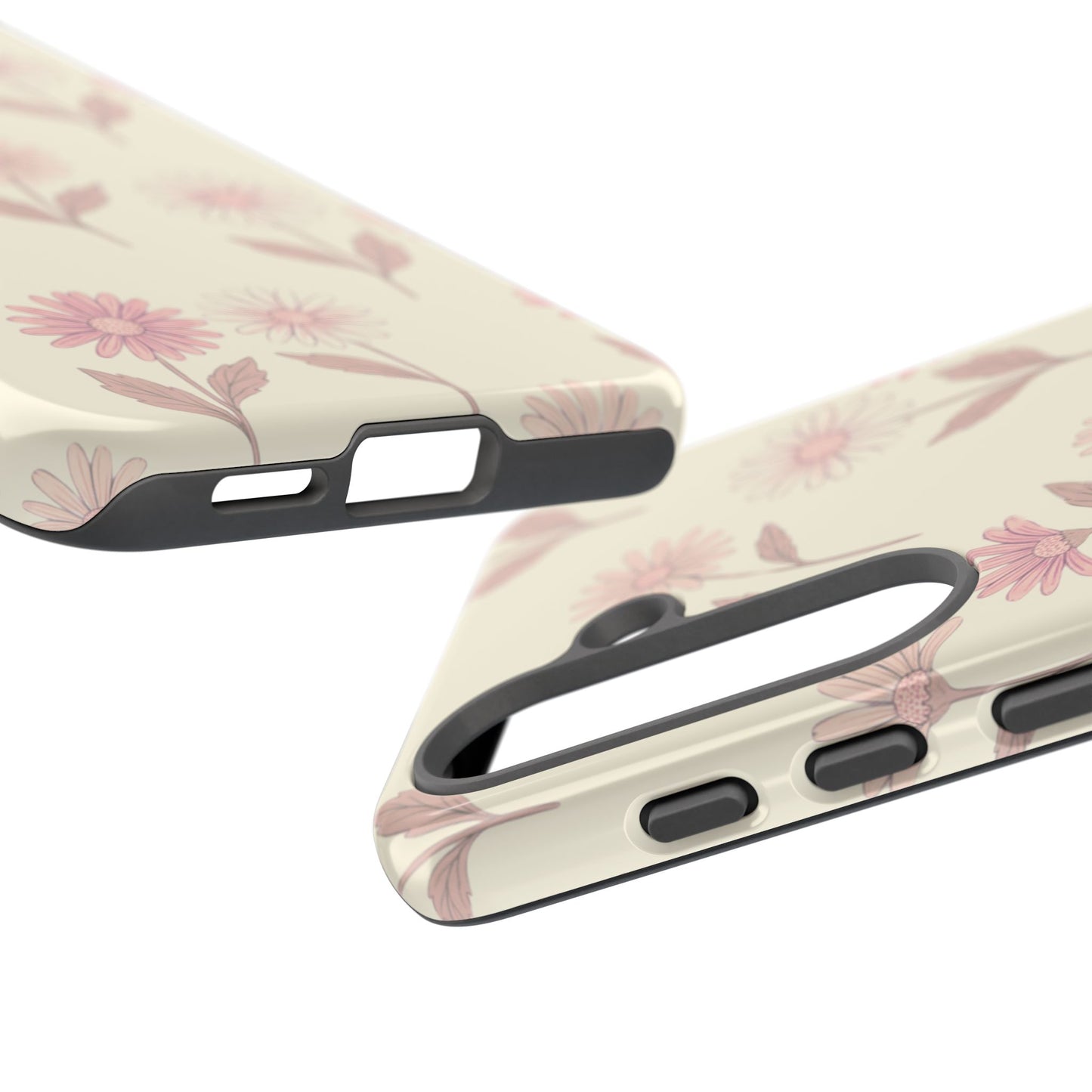 Pretty Blush Daisy Pattern Phone Case